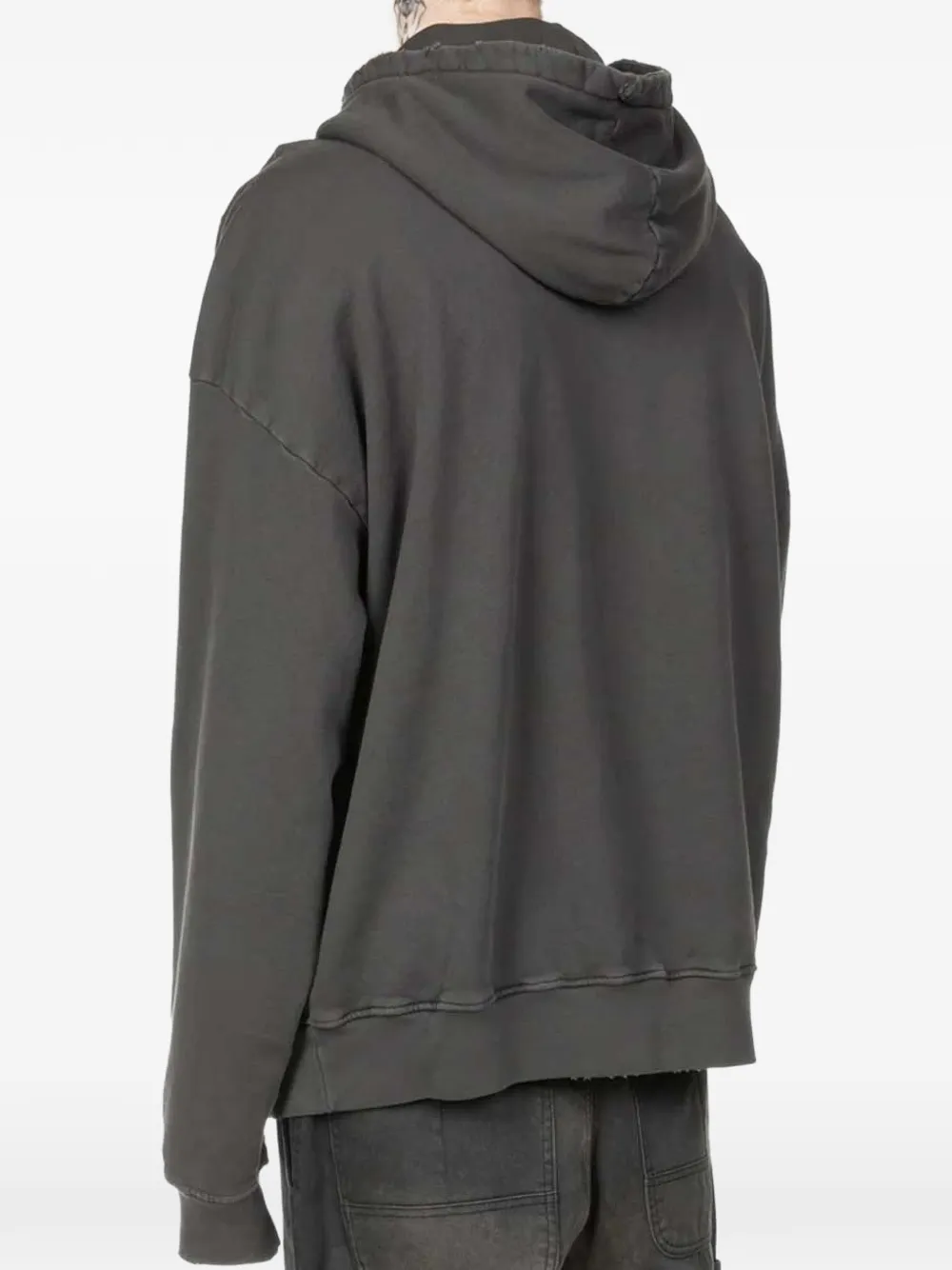  Alexander Digenova Meatlocker Graphic Hoodie - Grey 