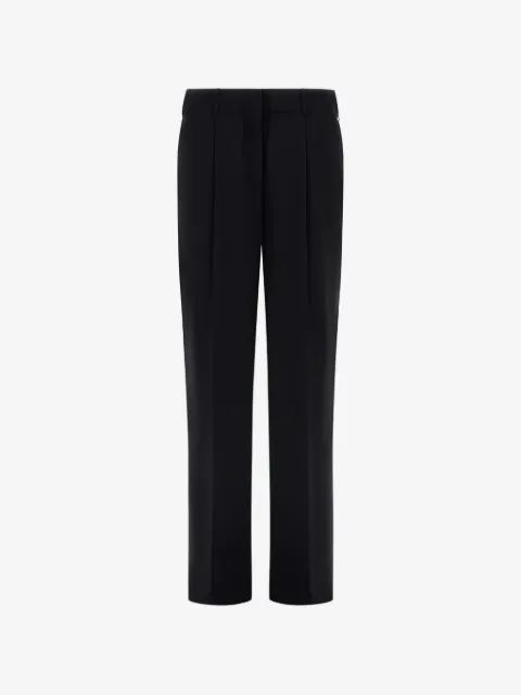 Herno pressed-crease trousers