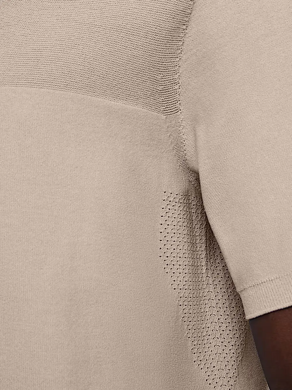  Alpha Tauri Knitted Polo Shirt - Neutrals 