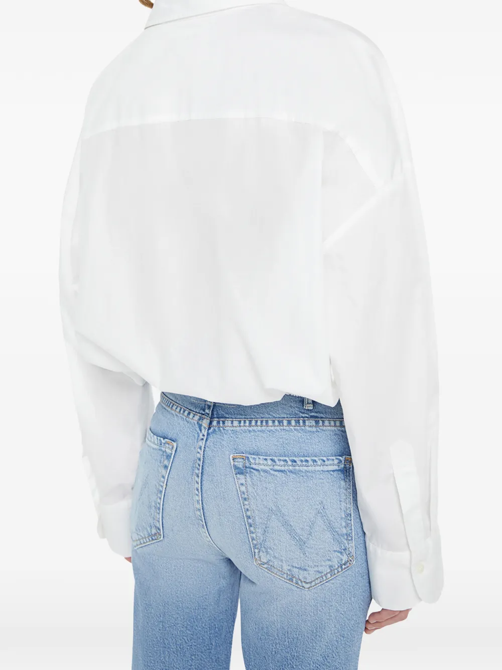  Mother Scrunchie Frenchie Shirt - White 