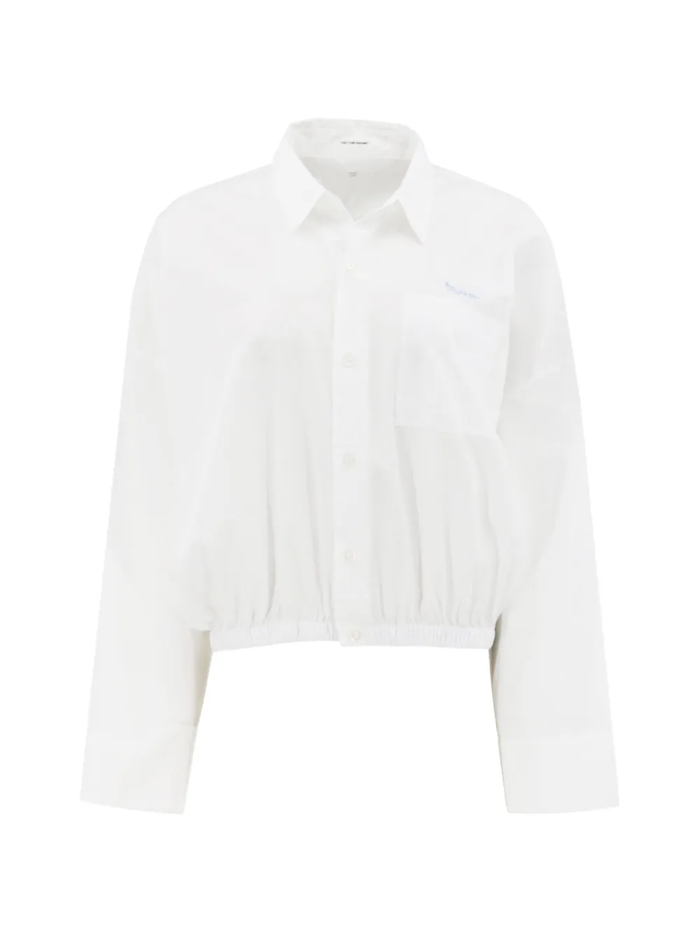 MOTHER Scrunchie Frenchie shirt - Bianco