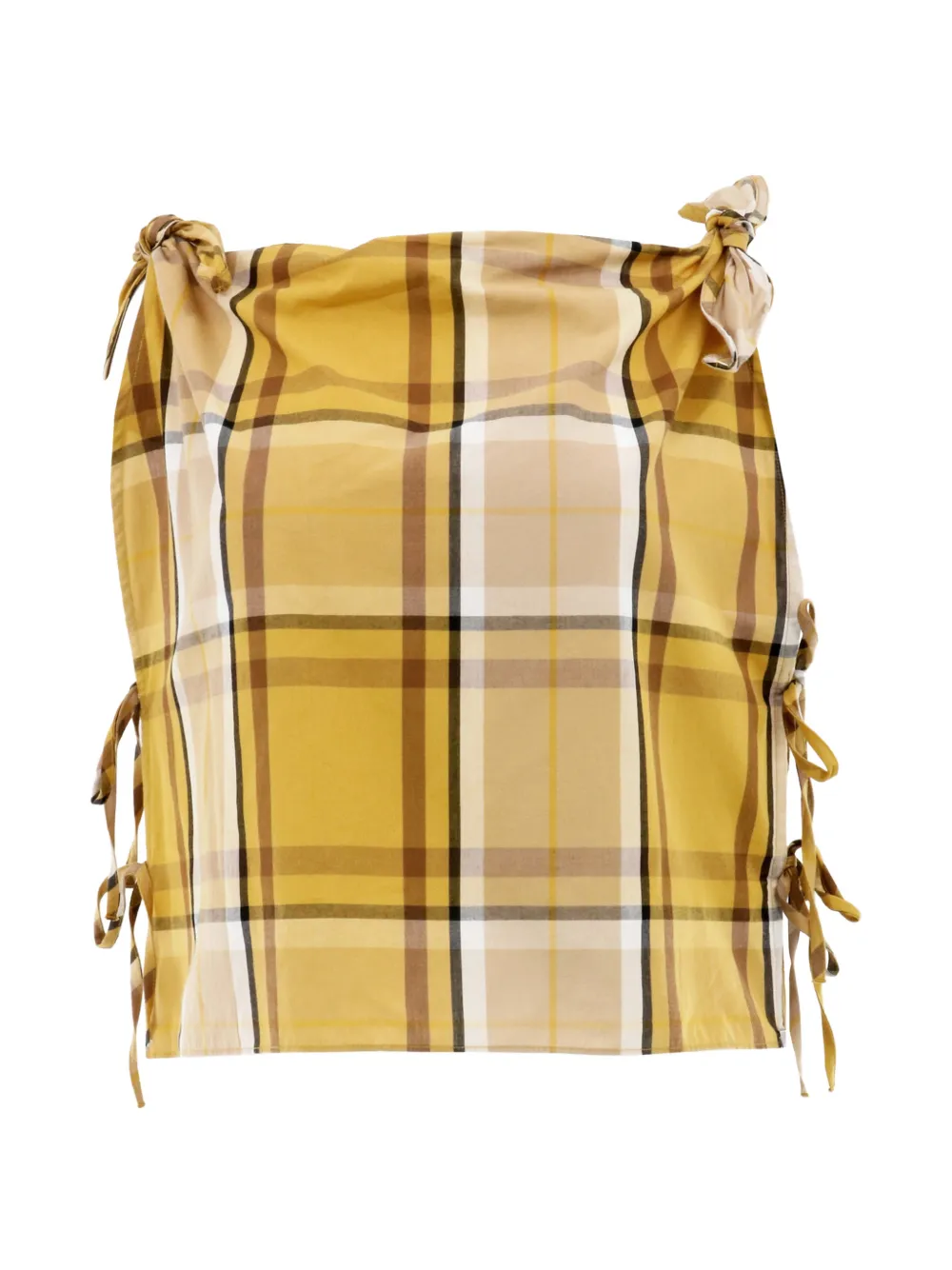 Sea Copeland plaid top - Giallo
