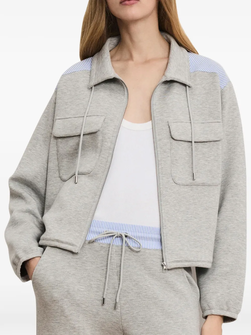  Veronica Beard Stellant Jacket - Grey 