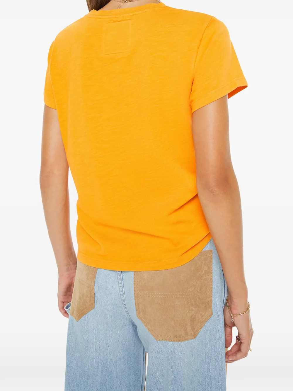  Mother Graphic--print T-shirt - Orange 