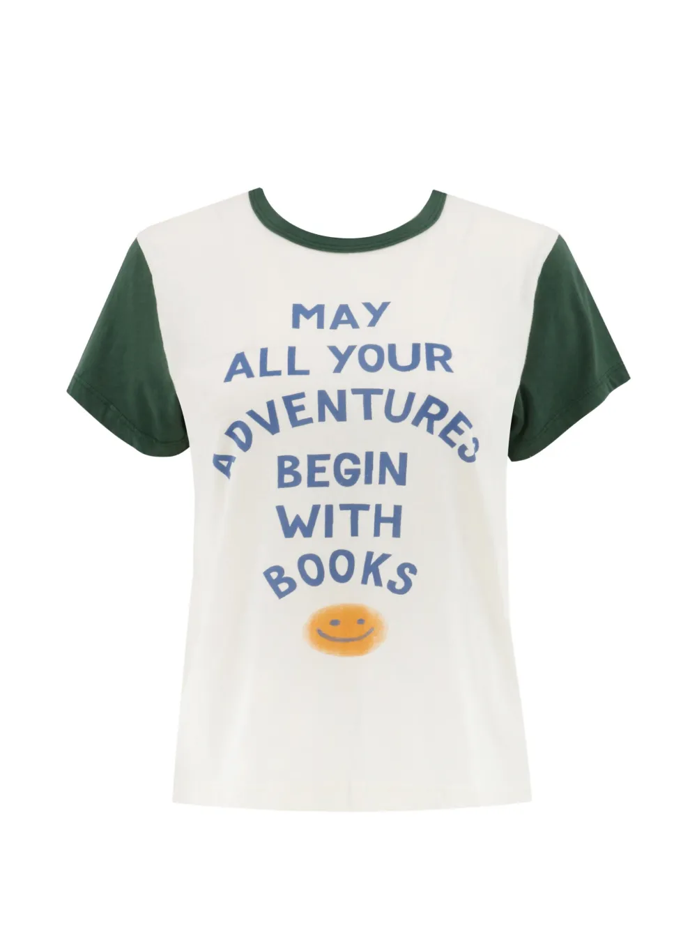  Mother Printed T-shirt - Neutrals 
