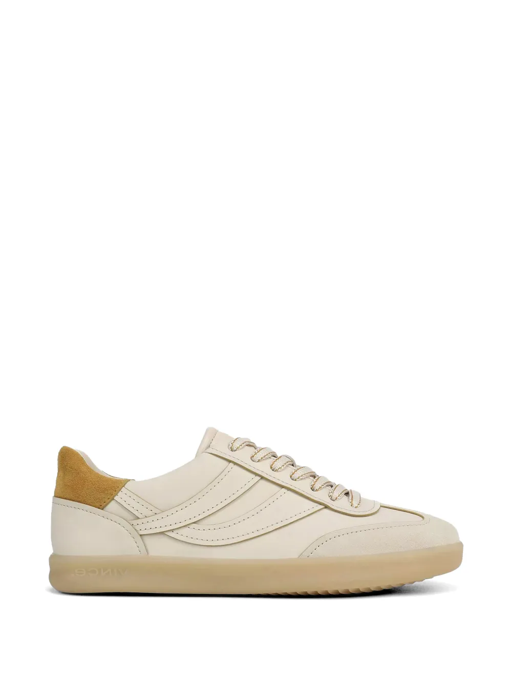 Vince Oasis sneakers met contrasterende rand Beige