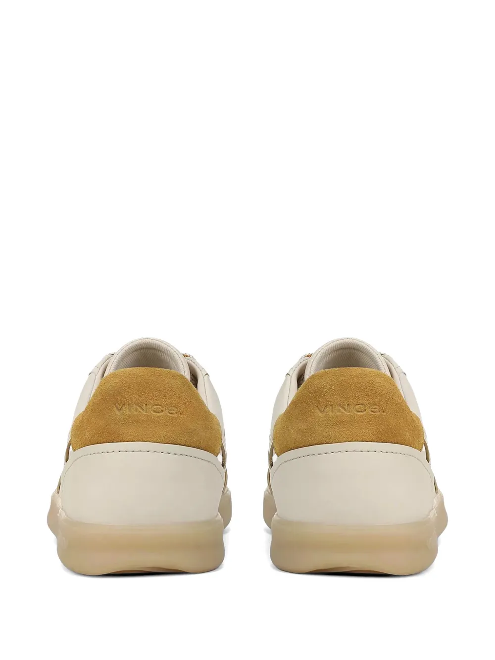 Vince Oasis sneakers met contrasterende rand Beige