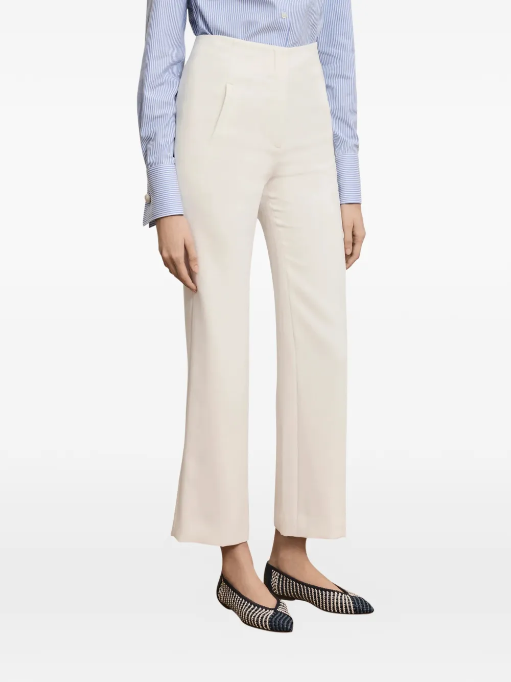  Veronica Beard Carys Trousers - White 