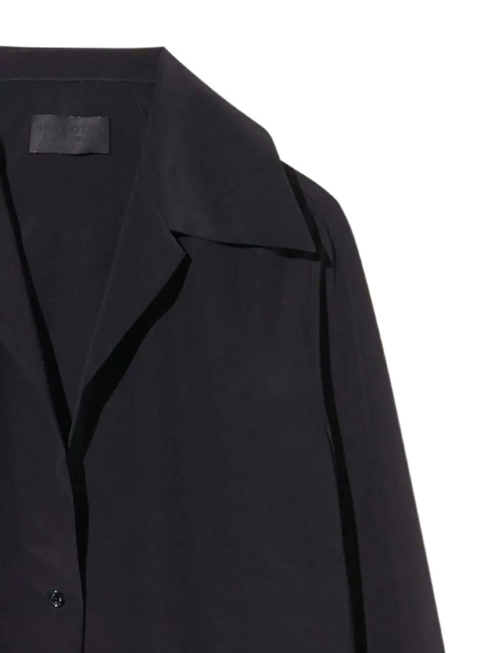  Nili Lotan Joxe Blouse - Black 