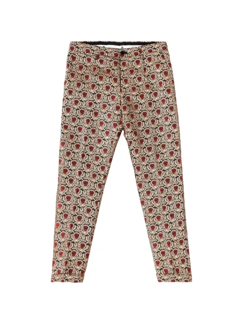 Dolce & Gabbana Pre-Owned printed straight-leg trousers