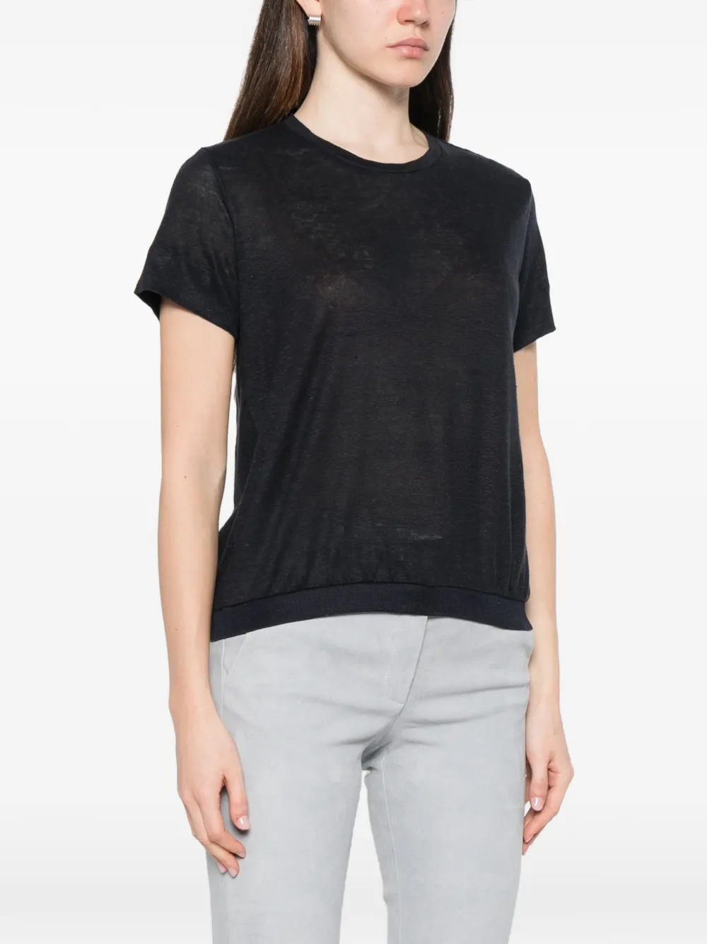 Dorothee Schumacher Shirt met korte mouwen Zwart