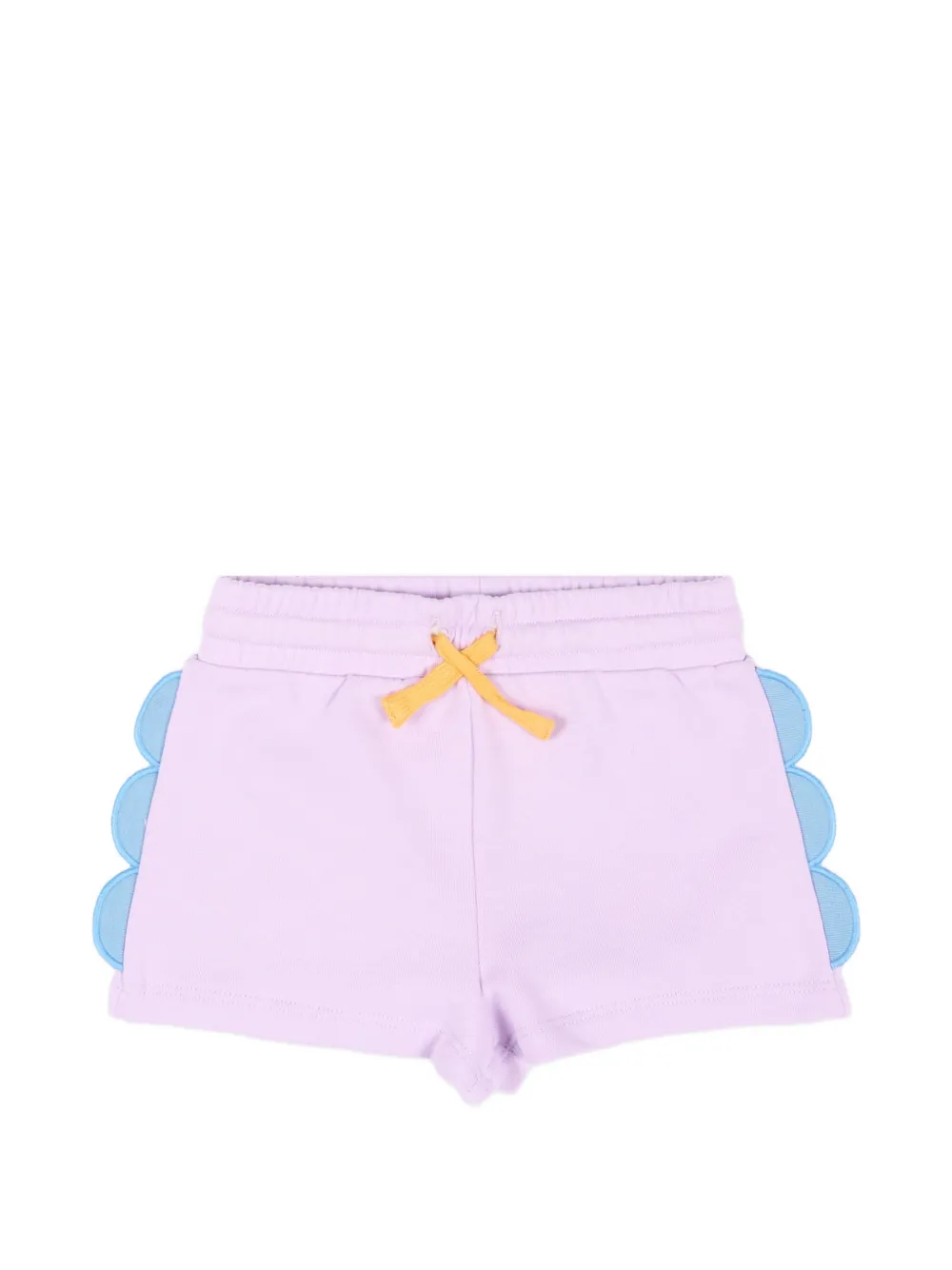 Stella McCartney Kids scalloped track shorts - Viola