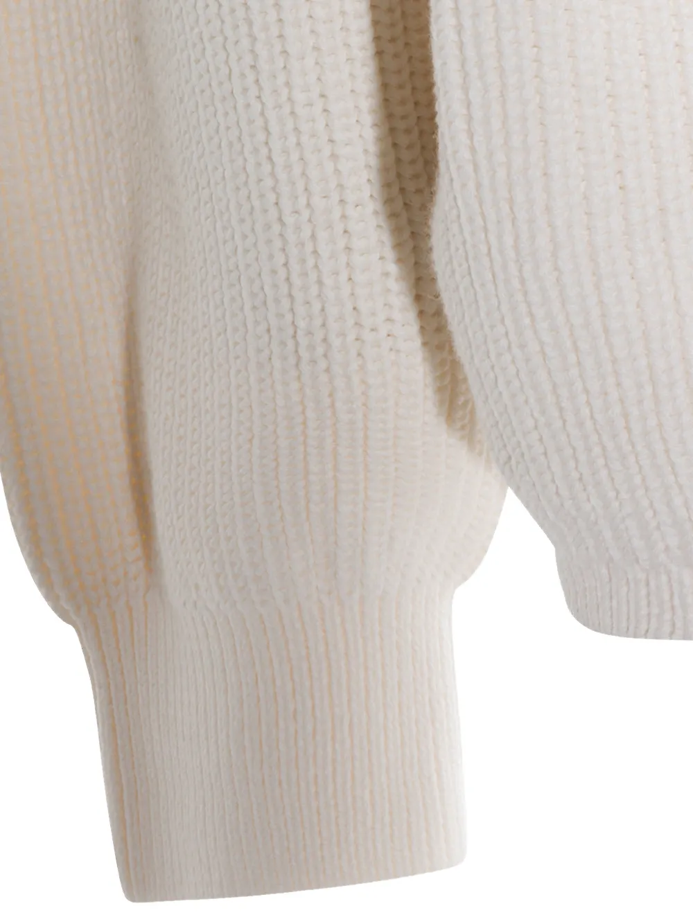  Autry Knitted Hoodie - Neutrals 