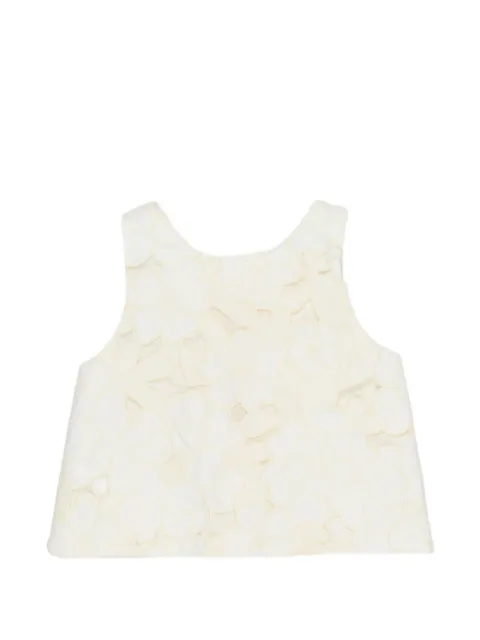 Miss Grant Kids bow-embellished top