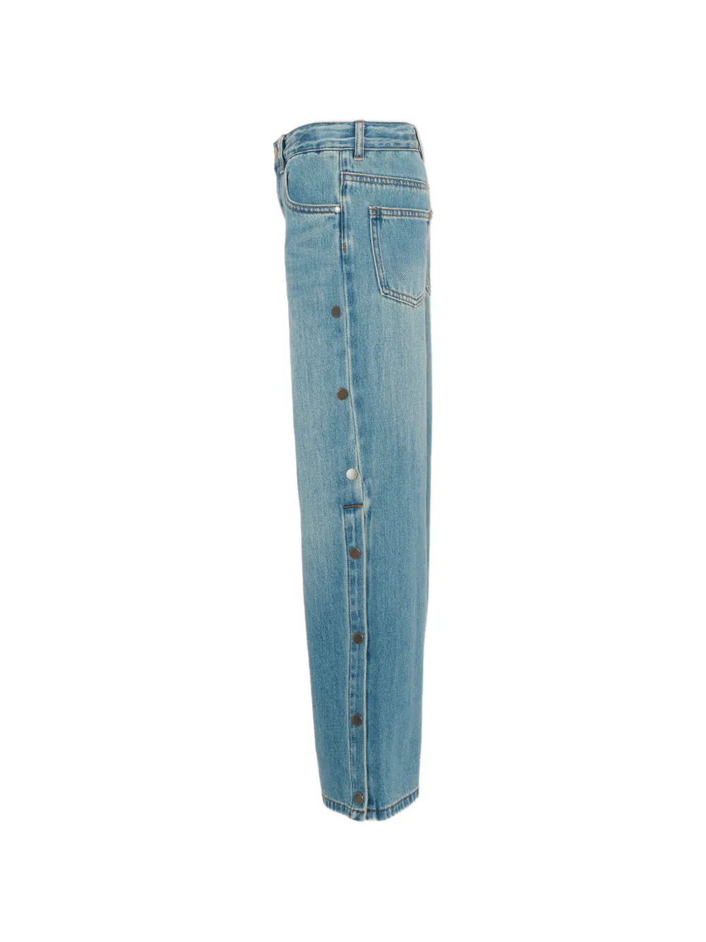  Stella Mccartney Kids Button Wide-leg Jeans - Blue 