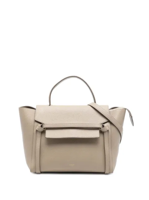 Celine Pre-Owned 2018 Micro Grained Calfskin Belt Bag satchel