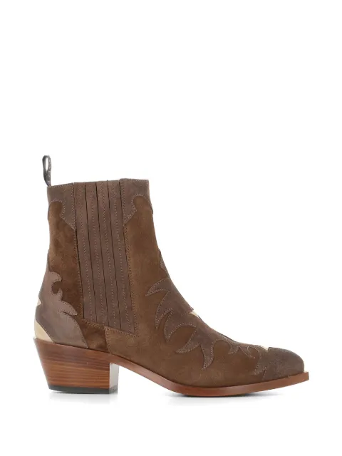 Sartore panelled cowboy boots