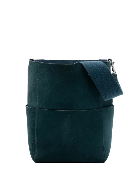 Celine Pre-Owned 2016 Medium Suede Seau Sangle bucket bag