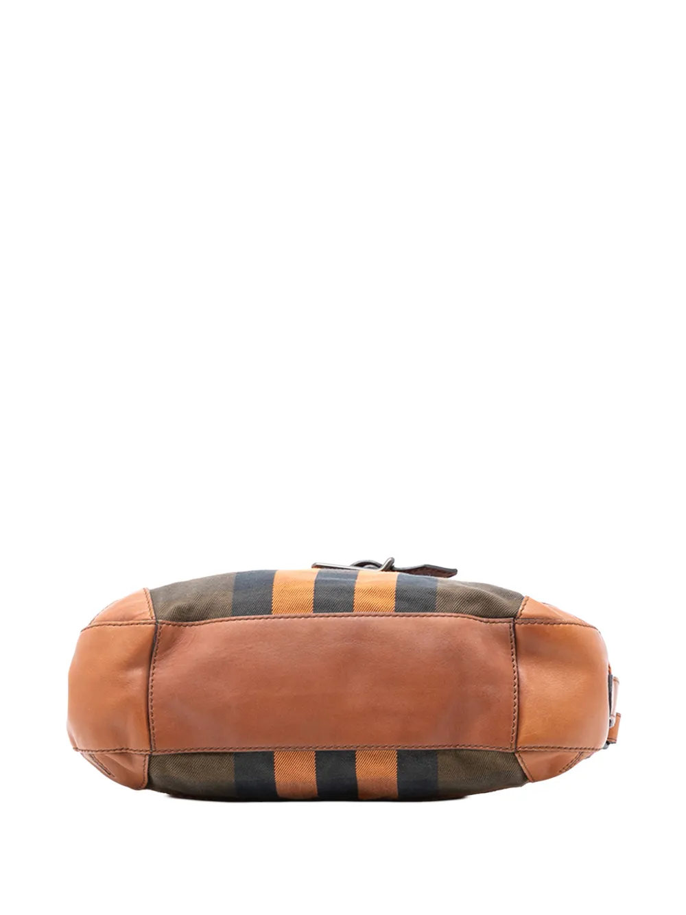 2000-2017 Mega Check Canvas And Leather Belted Crossbody Bag