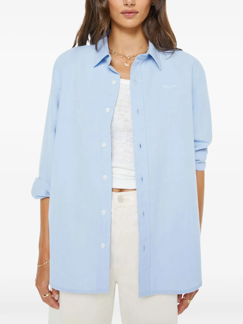  Mother The Bestie Shirt - Blue 
