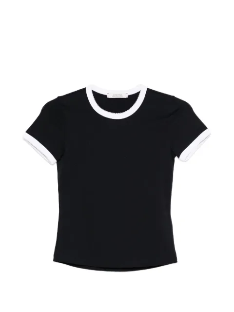 Dorothee Schumacher t-shirt à bords festonnés