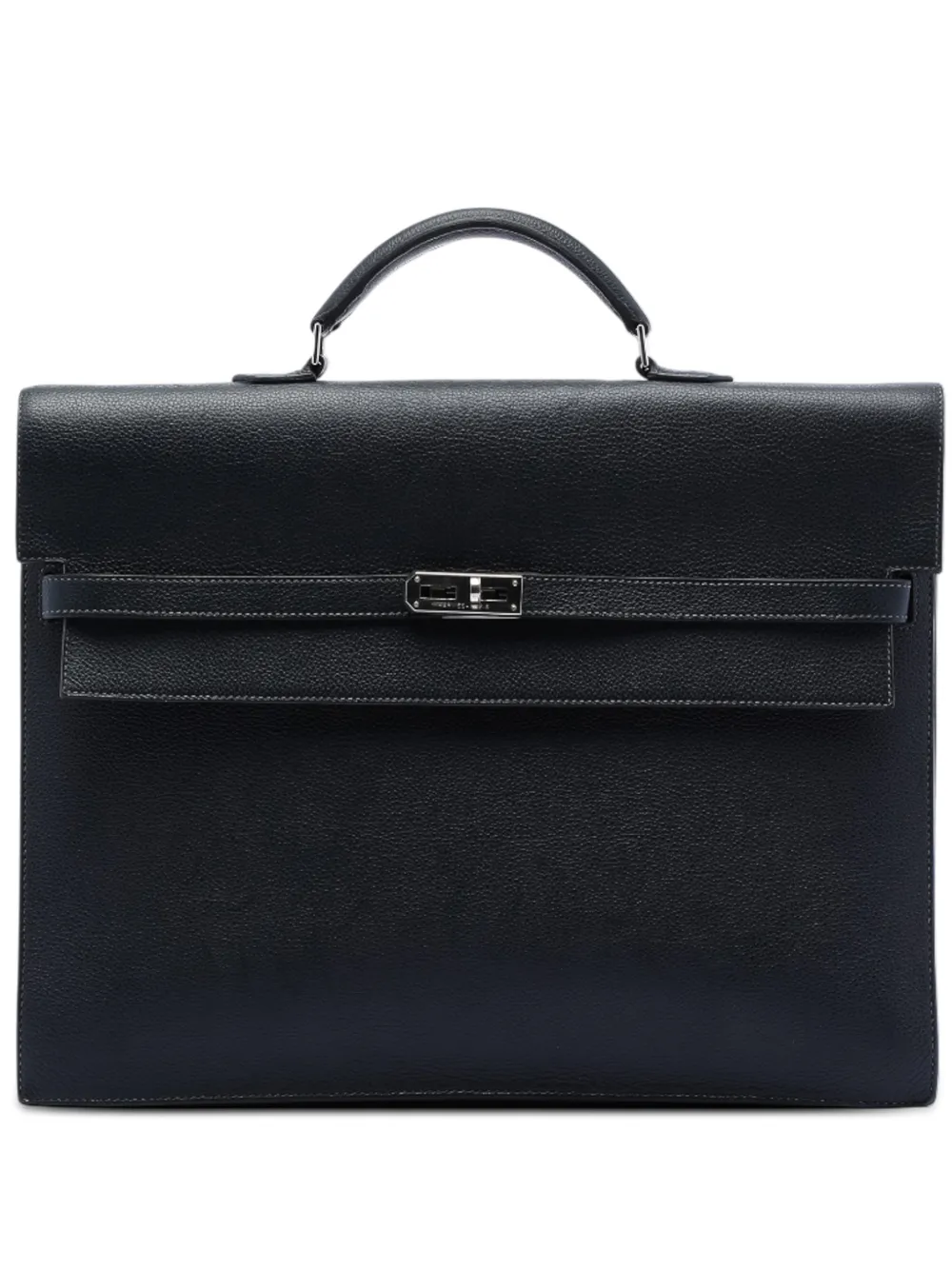 Hermès Pre-Owned 2011 Togo Kelly Depeches 38 business bag - Nero