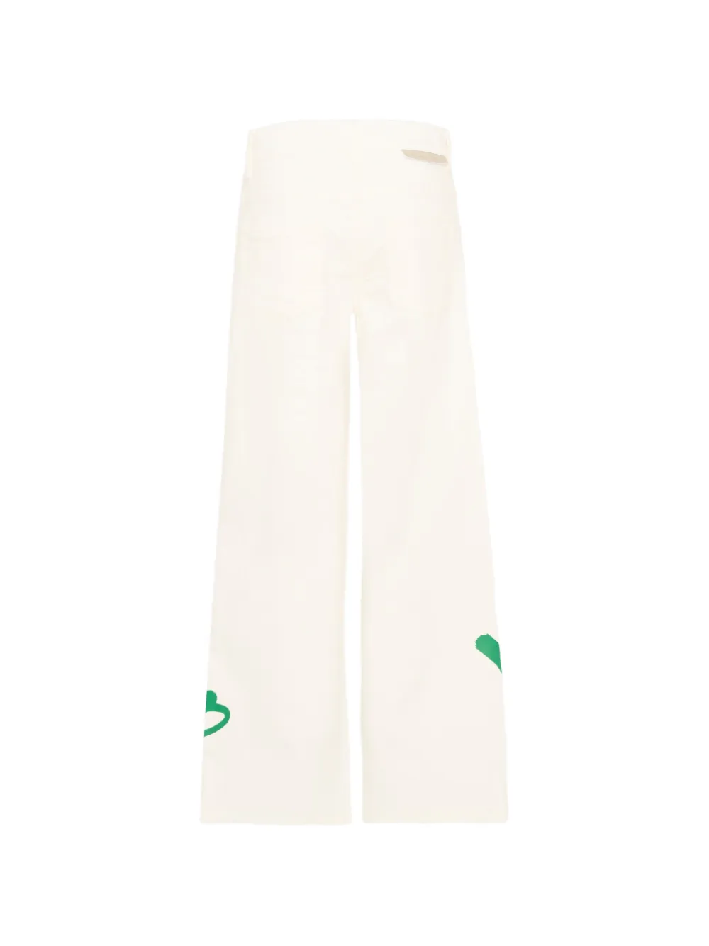  Stella Mccartney Kids Floral Trousers - White 