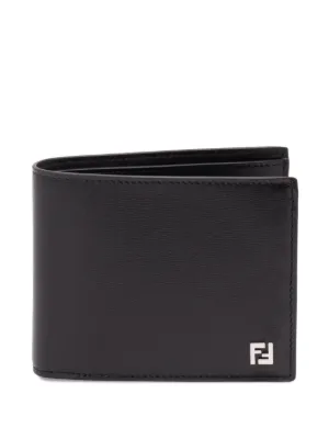 Valentino Garavani Vロゴ レザー マネークリップ 財布 | ブラック