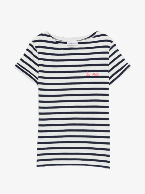 Maison Labiche t-shirt med brodyr