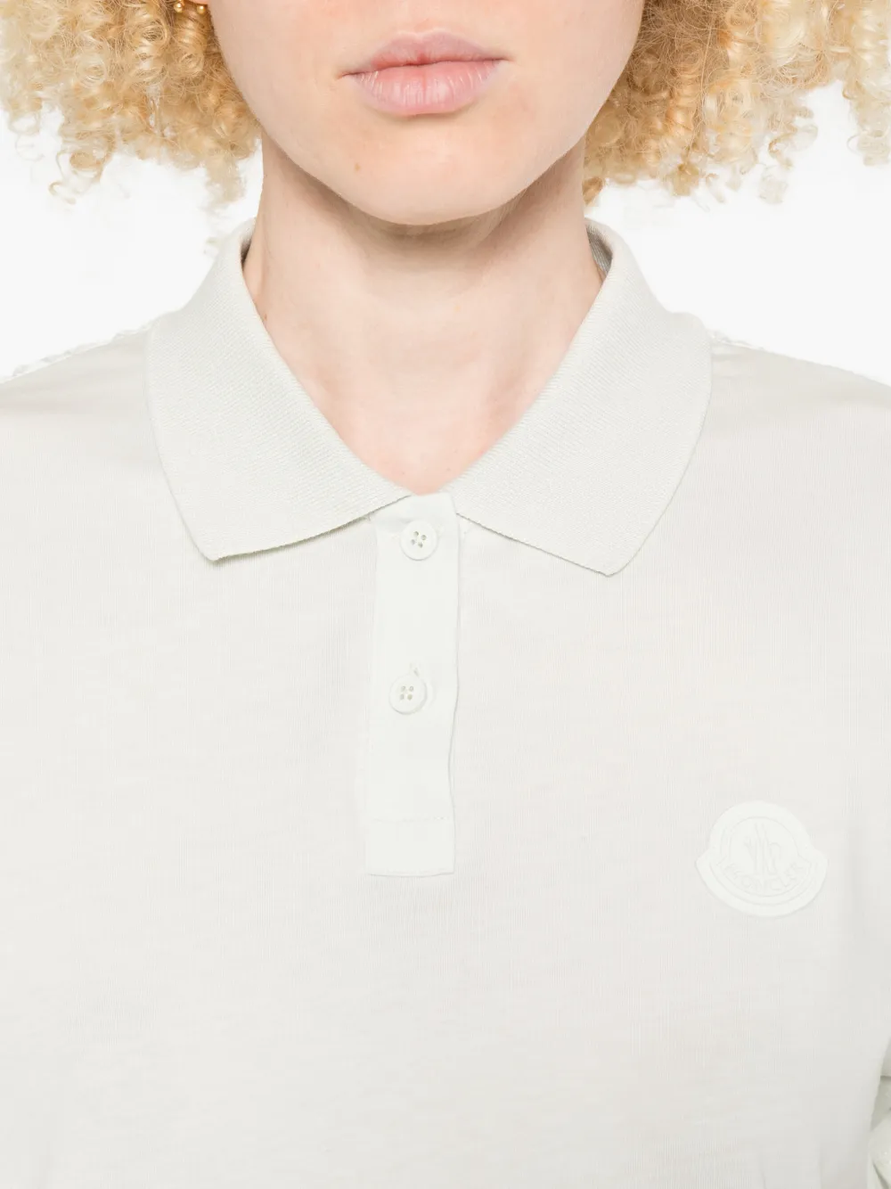 Moncler ロゴ ポロシャツ | グリーン | FARFETCH JP