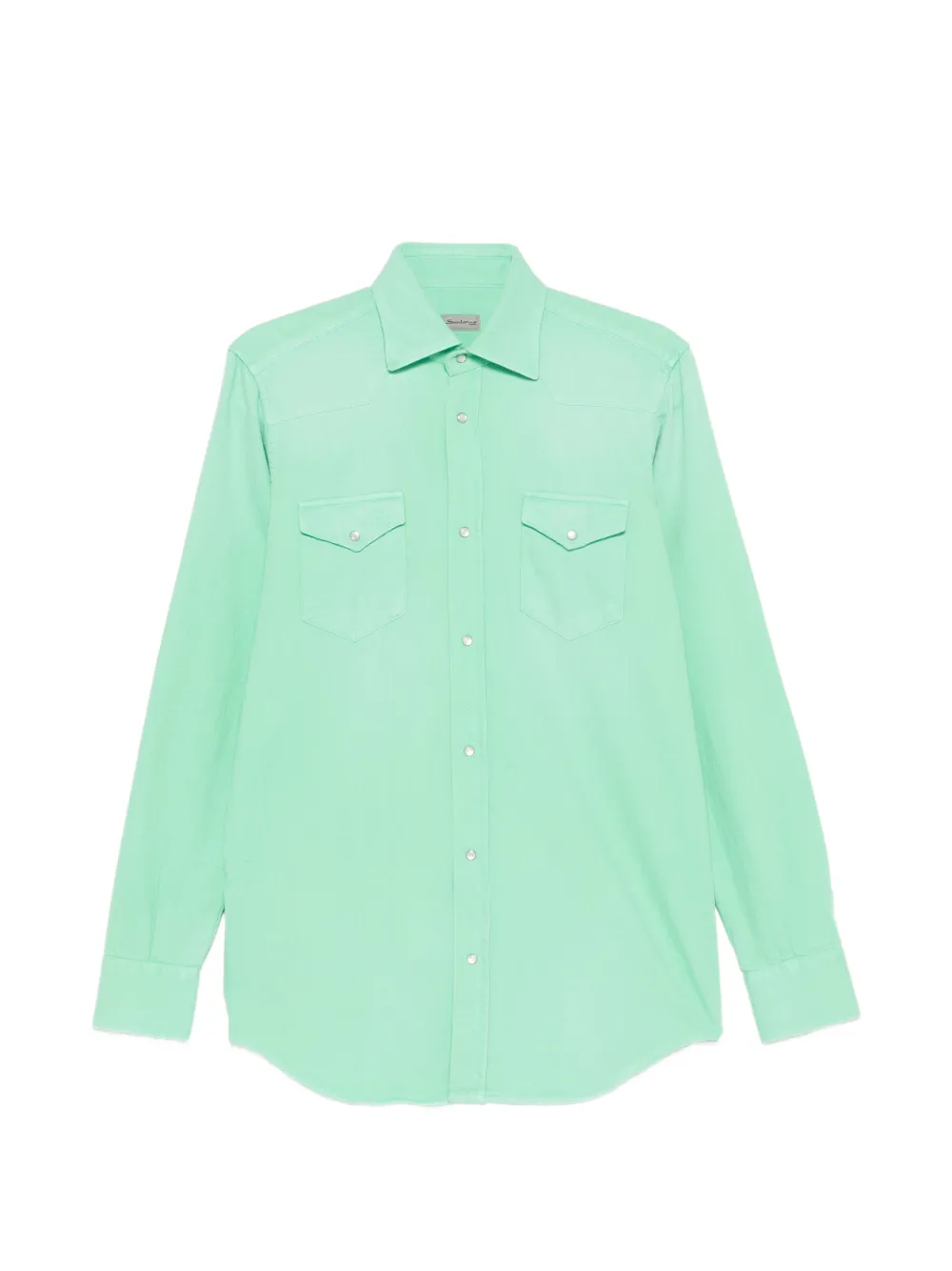 SARTORIO NAPOLI Texas chest-pocket shirt - Verde
