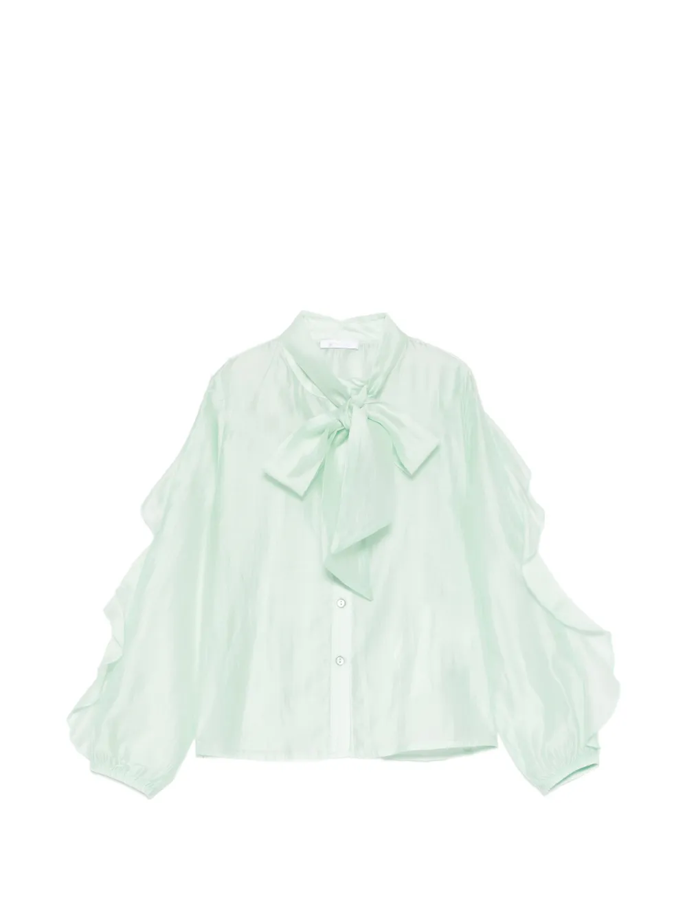 Miss Grant Kids bow-detail blouse - Blu