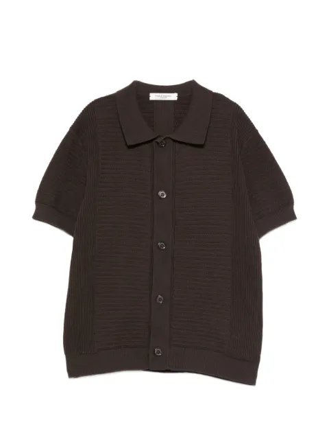 Paolo Pecora Kids camisa manga corta con botones