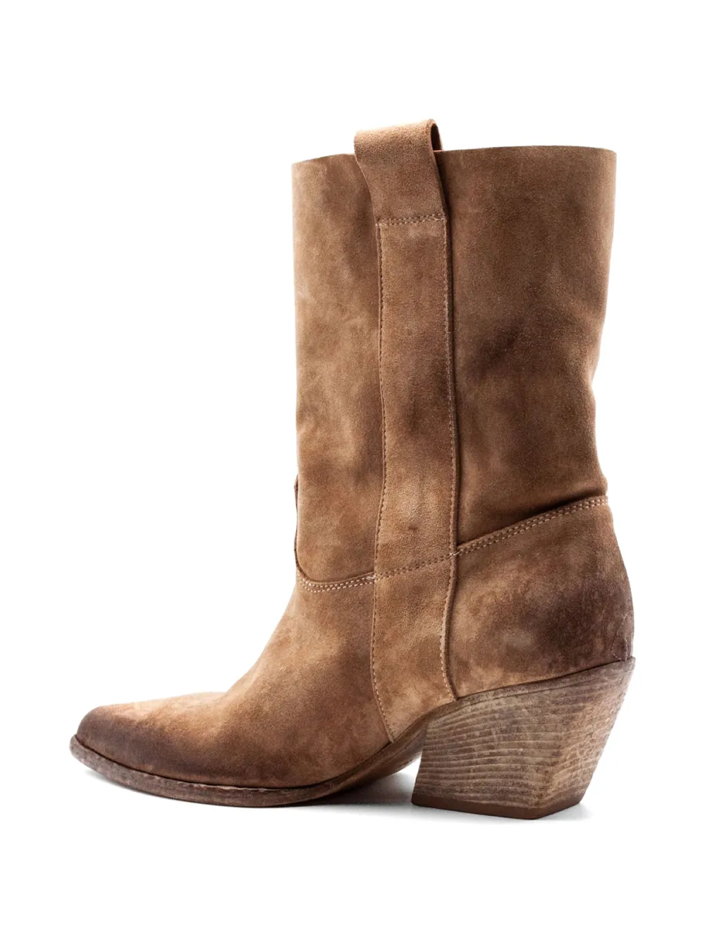 Elena Iachi Laarzen met gespbandje Bruin