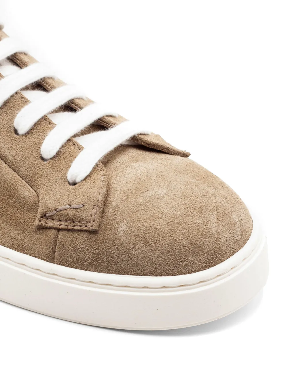 Doucal's suede sneakers Beige