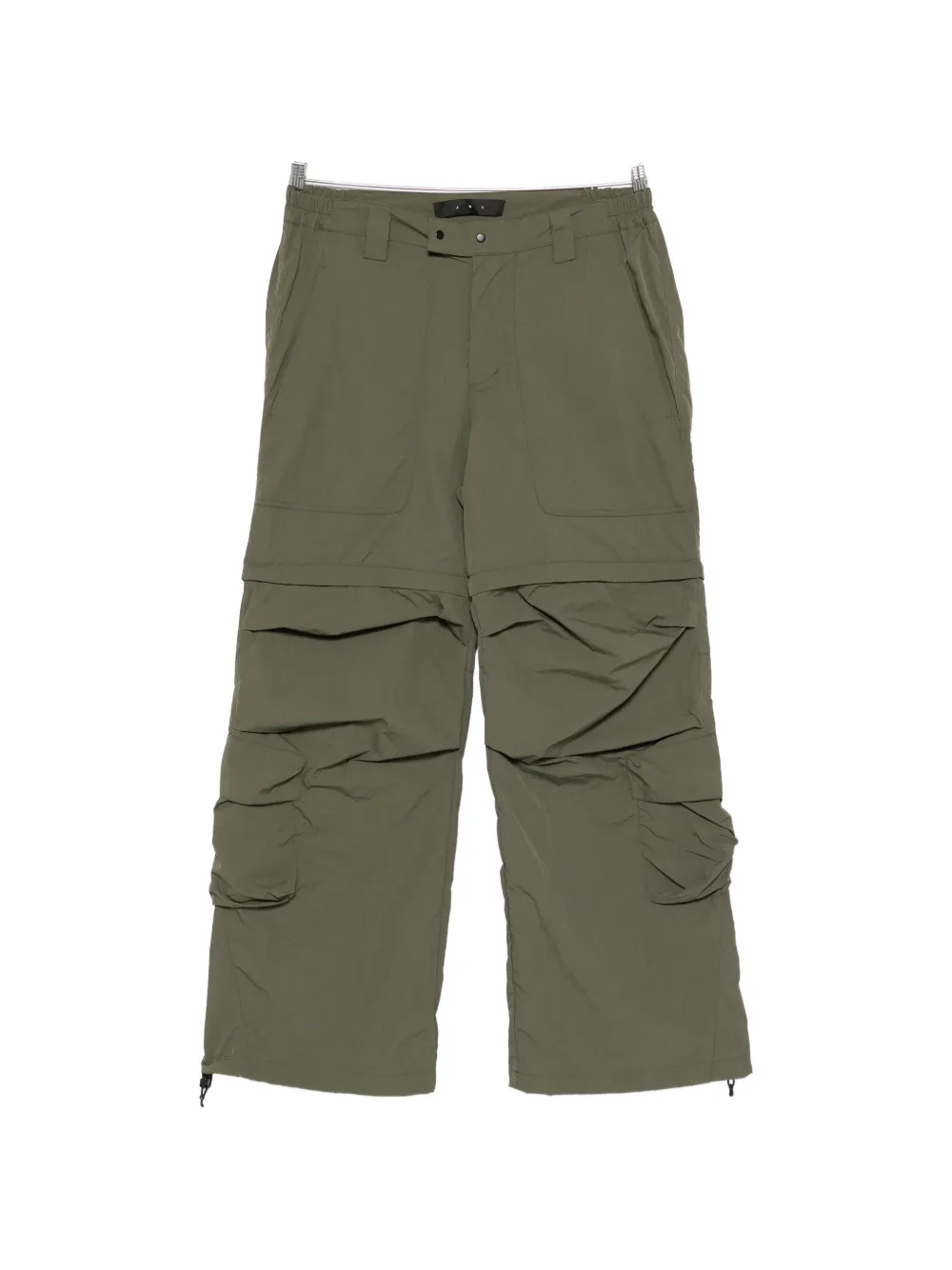 Jg1 Belt-loops Pants In Green