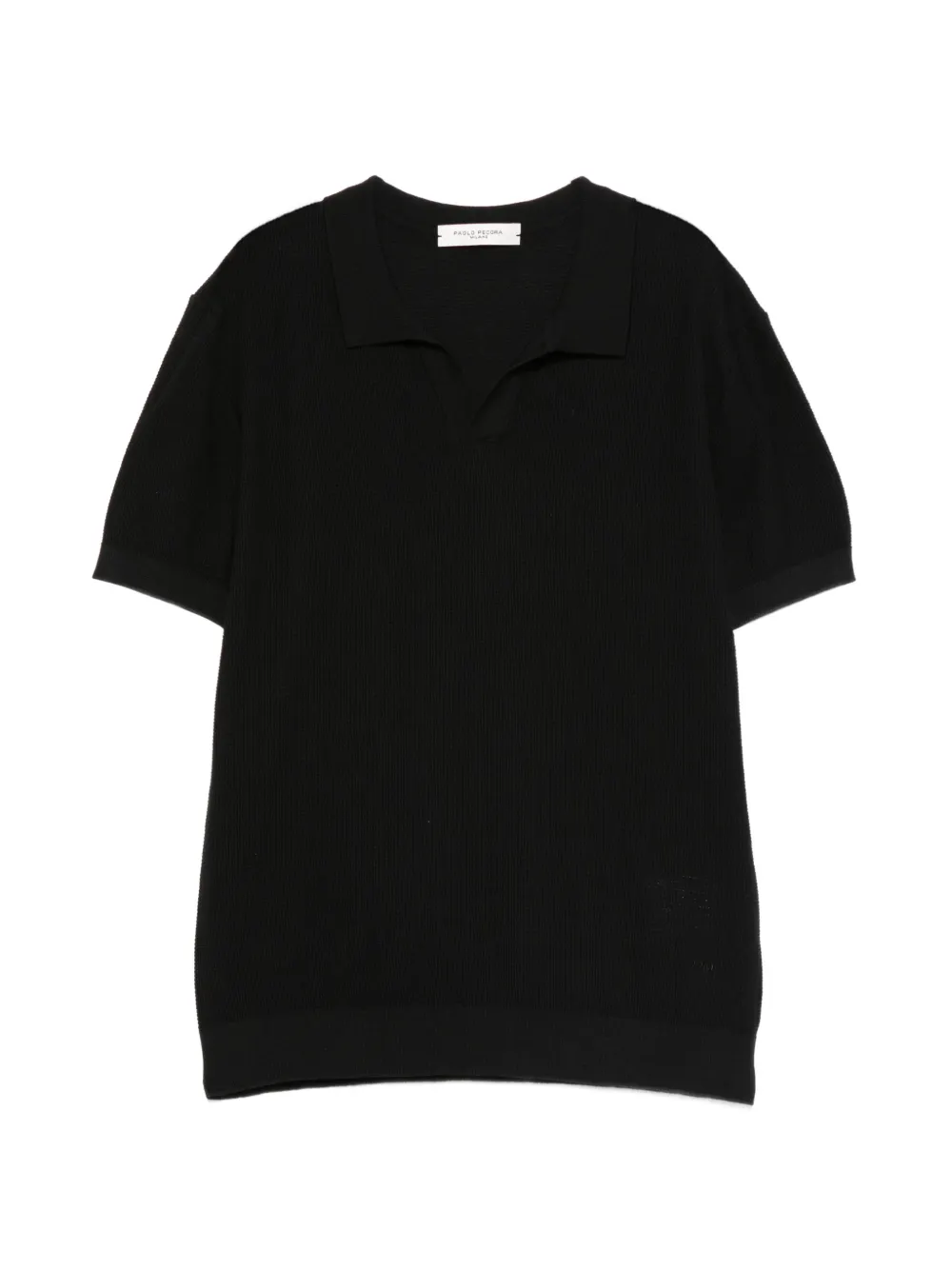 Paolo Pecora Kids V-neck short-sleeved T-shirt - Nero