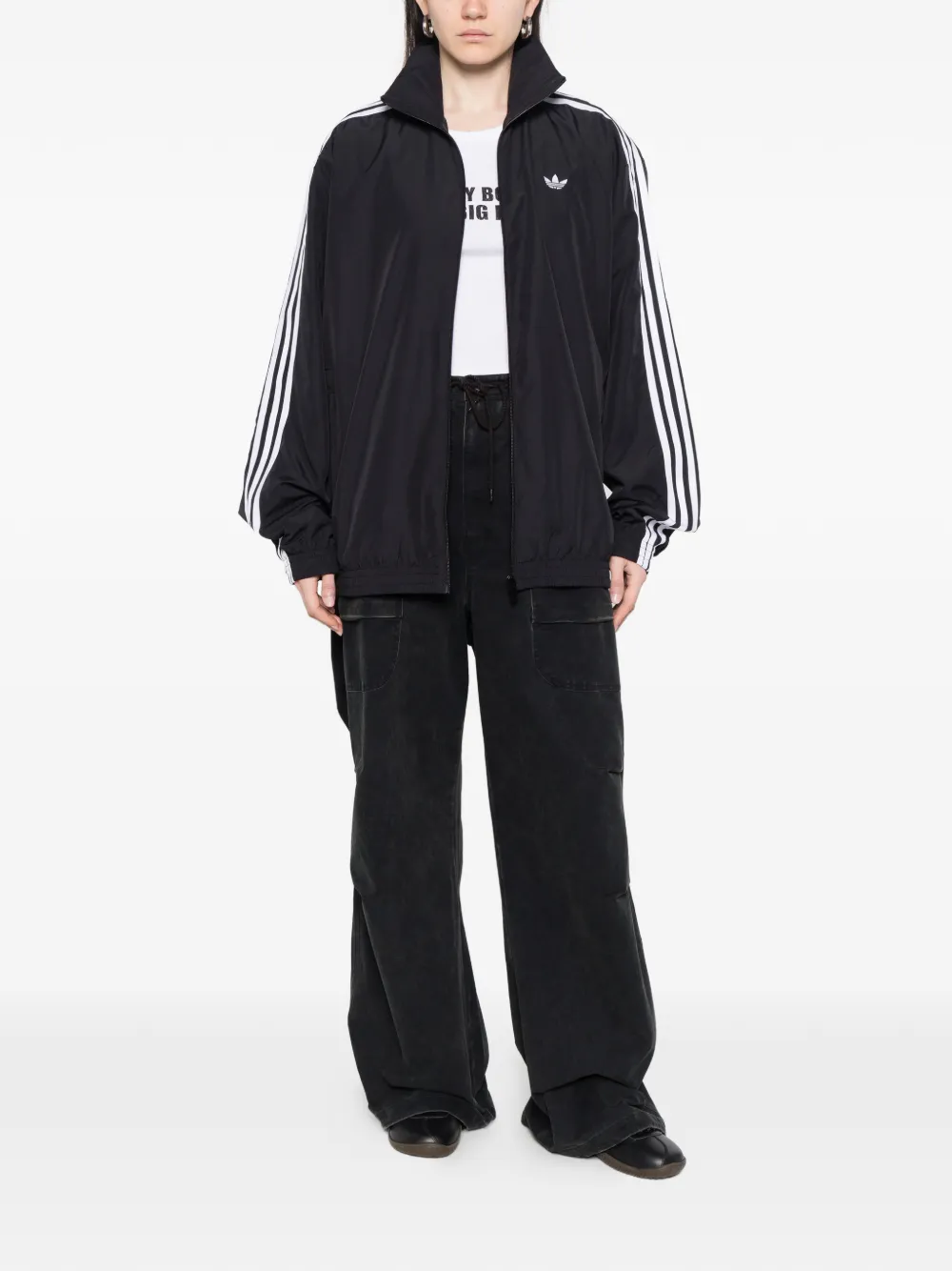 Logo-Detail Zip Sweatshirt