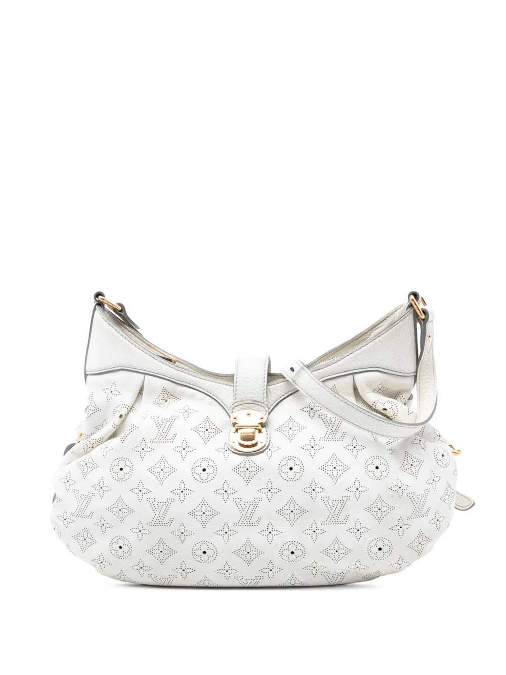 Louis Vuitton Pre-Owned 2008 Monogram Mahina XS crossbody bag - Bianco