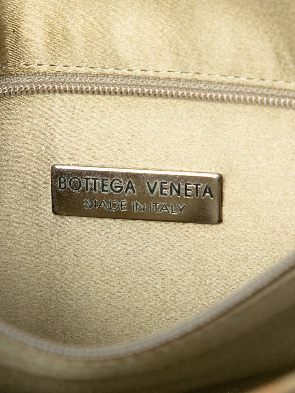 20th Century Satin Intrecciato Flap Shoulder Bag