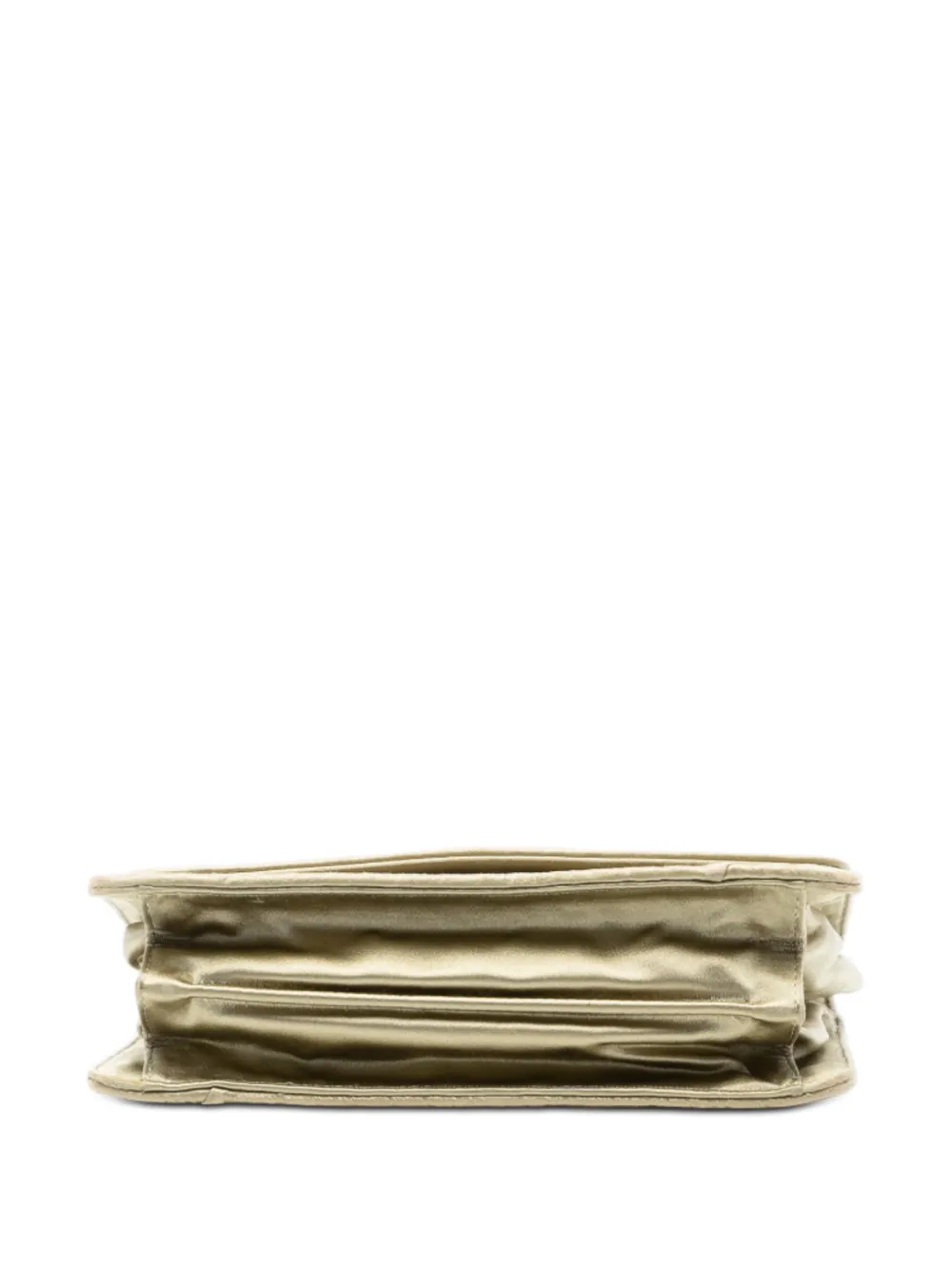 20th Century Satin Intrecciato Flap Shoulder Bag