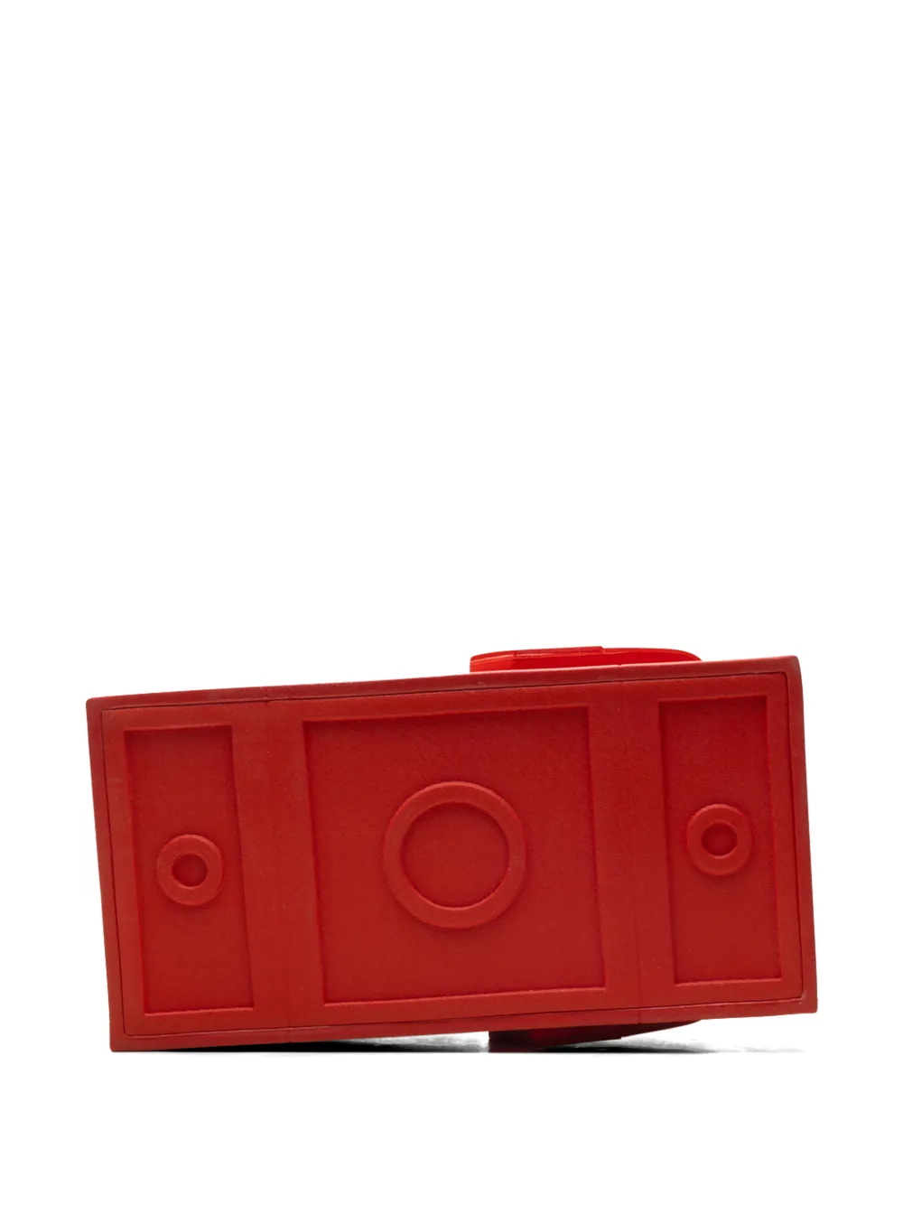 Crocs x LEGO Brick klompen met reliëf Rood