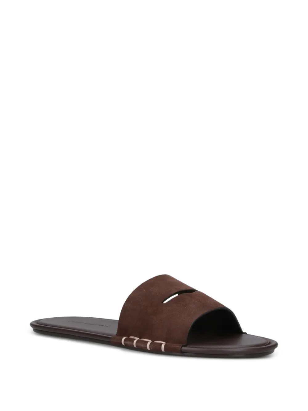 JW Anderson Slippers met cut-outs Bruin
