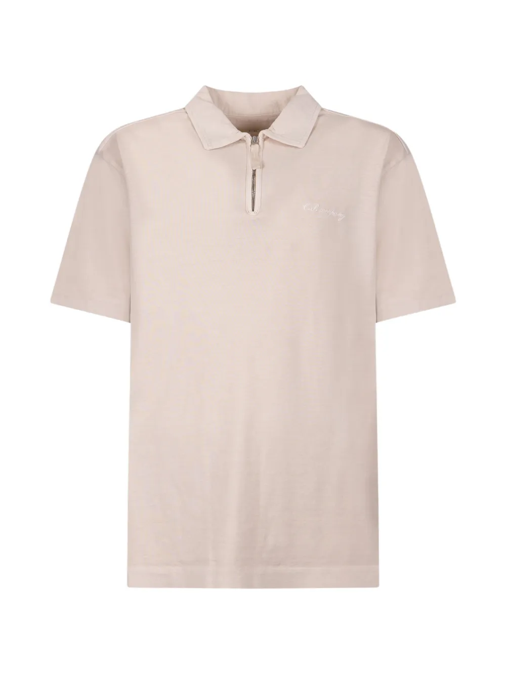 C.P. Company zip-up polo shirt - Rosa