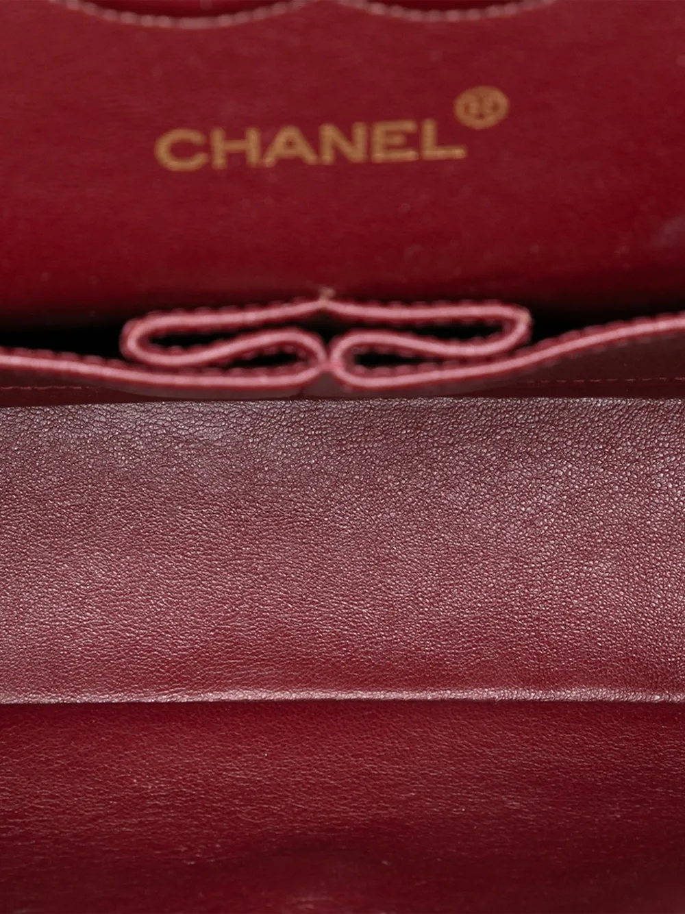 1989-1991 Medium Classic Lambskin Double Flap Shoulder Bag