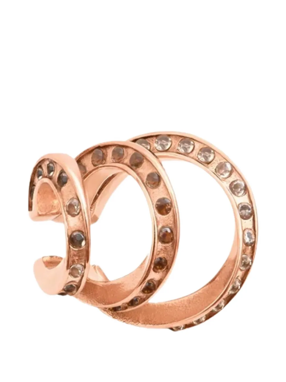 YPARIS Star G coffee round ear cuff - Rosa