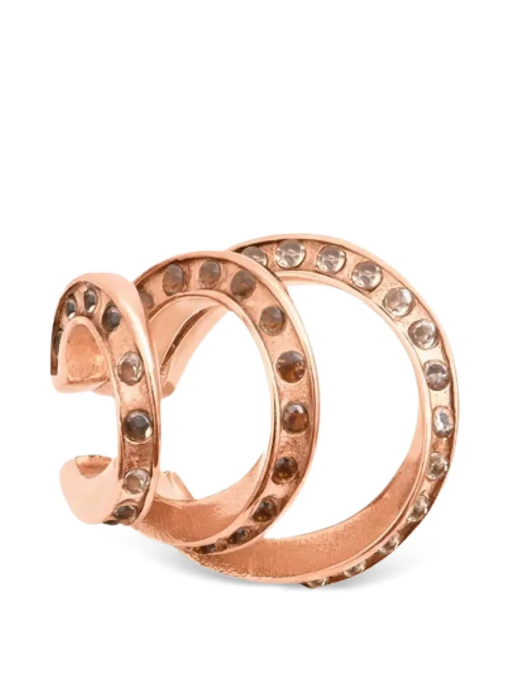 YPARIS Star G coffee round ear cuff - Rosa