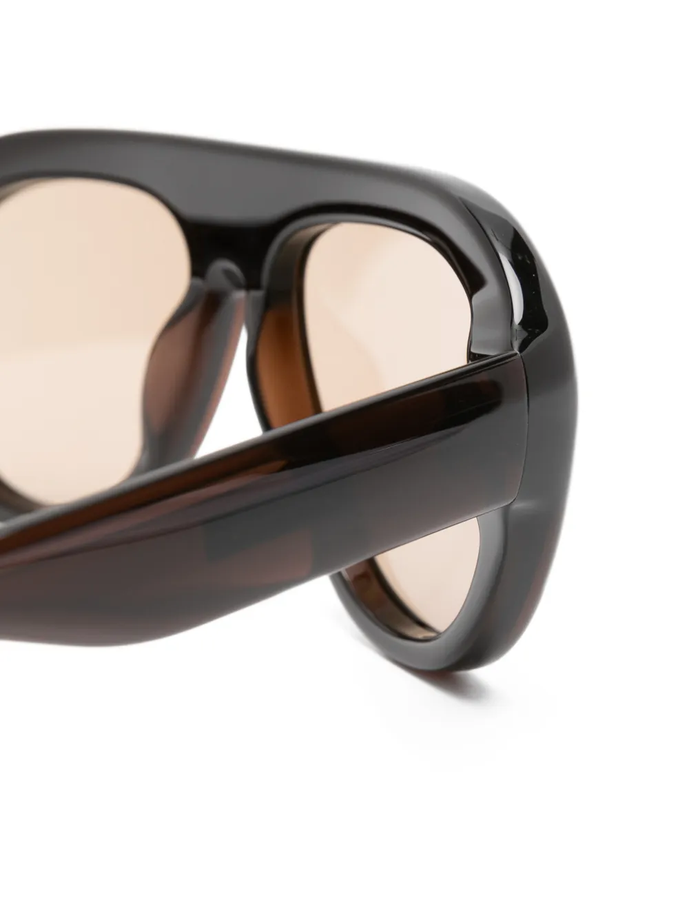  Chimi Pilot-frame Sunglasses - Brown 