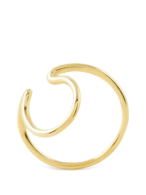 YPARIS Double doré Lou G wave ear cuff