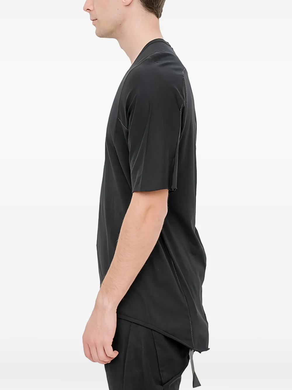 69 BY ISAAC SELLAM T-shirt met ronde hals Zwart